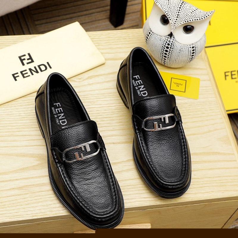 F**di leather shoes